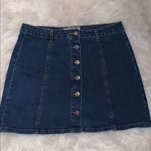 Mini Denim Skirt